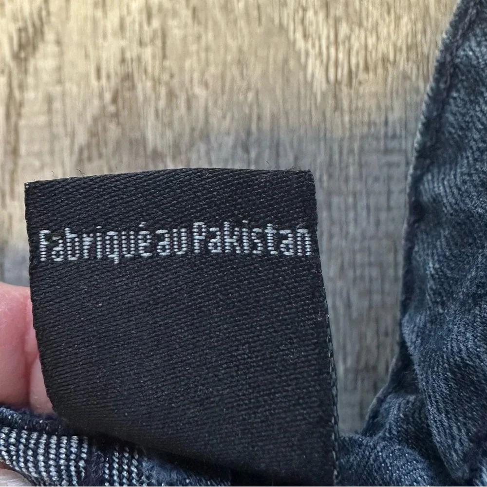 True Religion Slim‎ Blue Jeans with Paneled Design